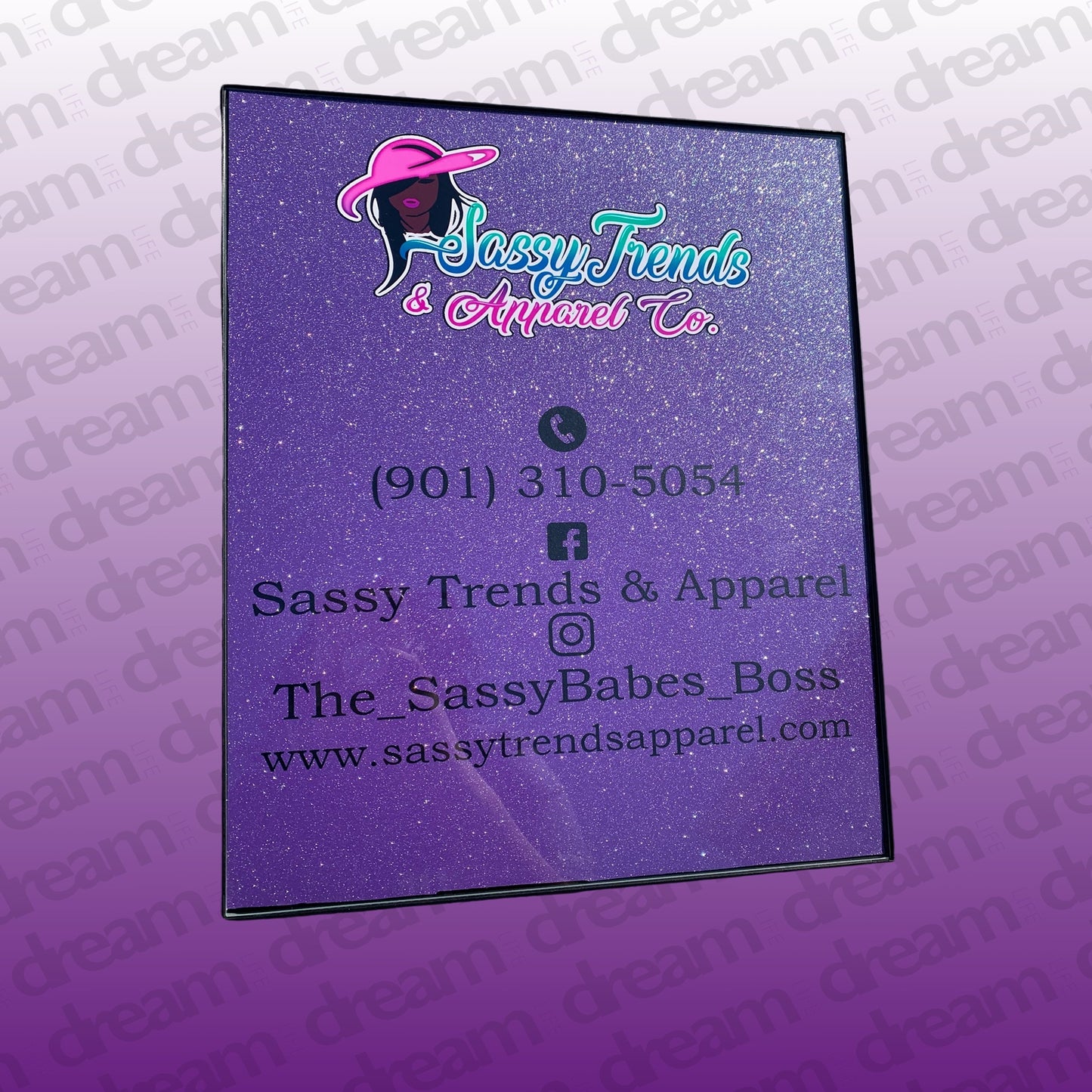 Custom Dream Exclusive Promo & Price Boards