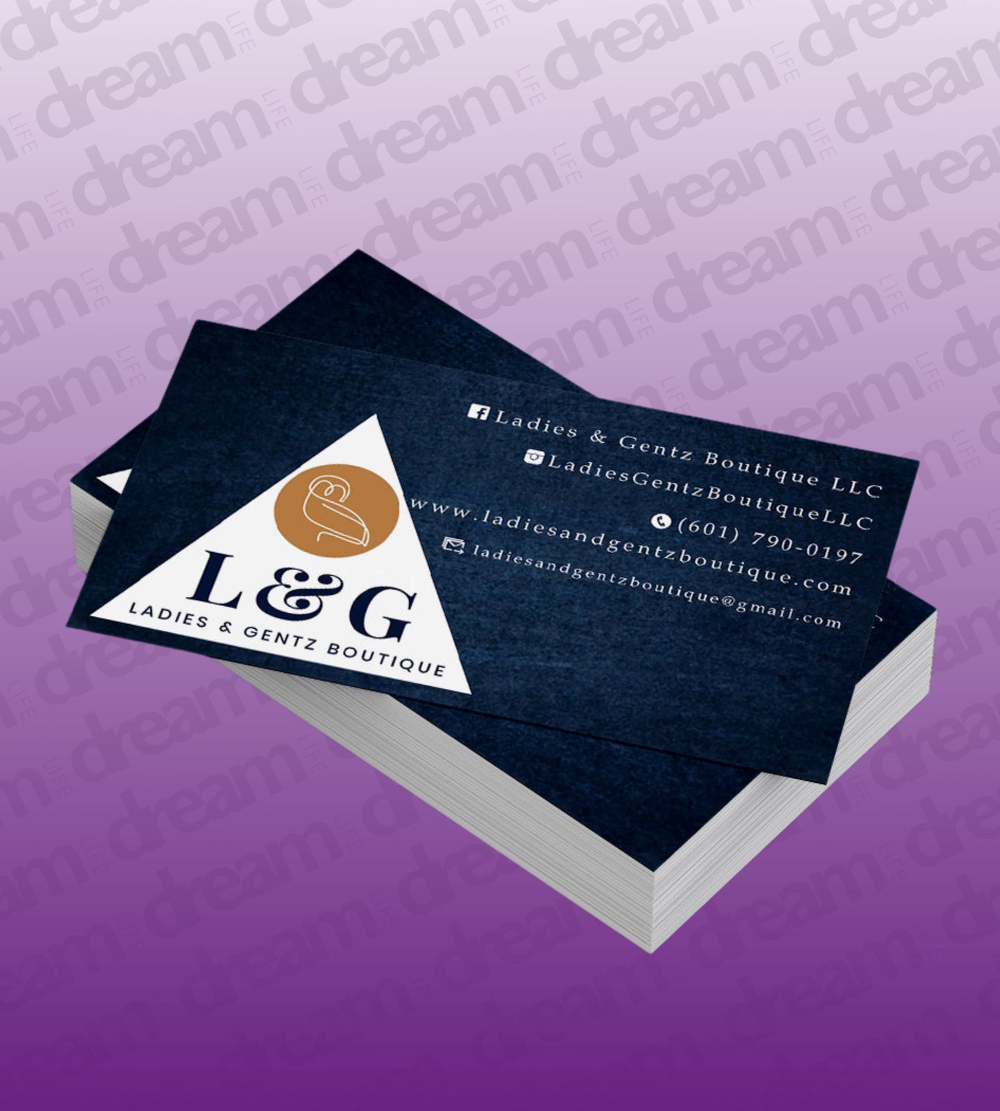 500 Custom Business Cards (Front Only)