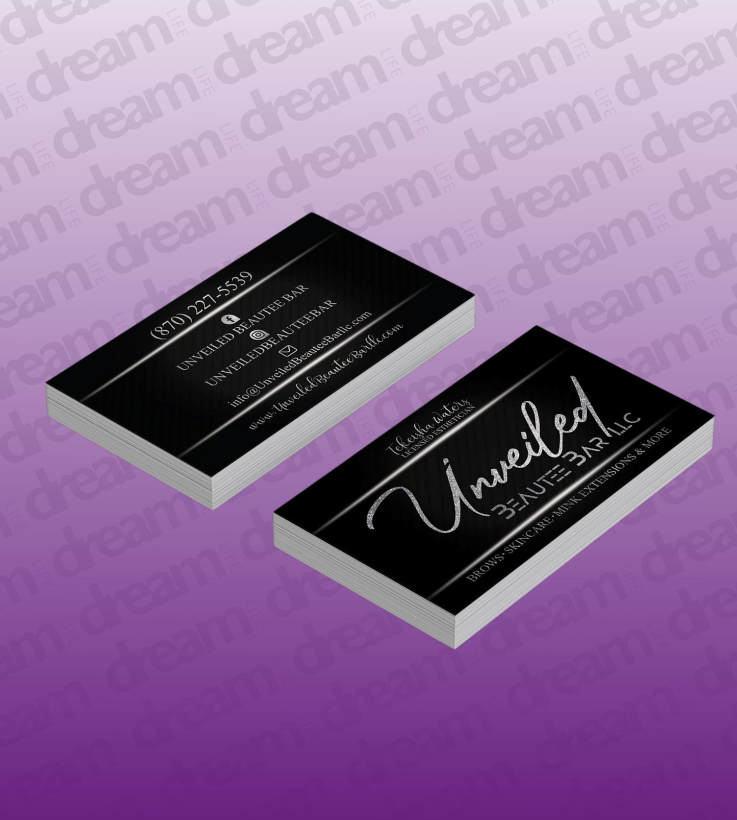 250 Custom Business Cards (Front & Back)