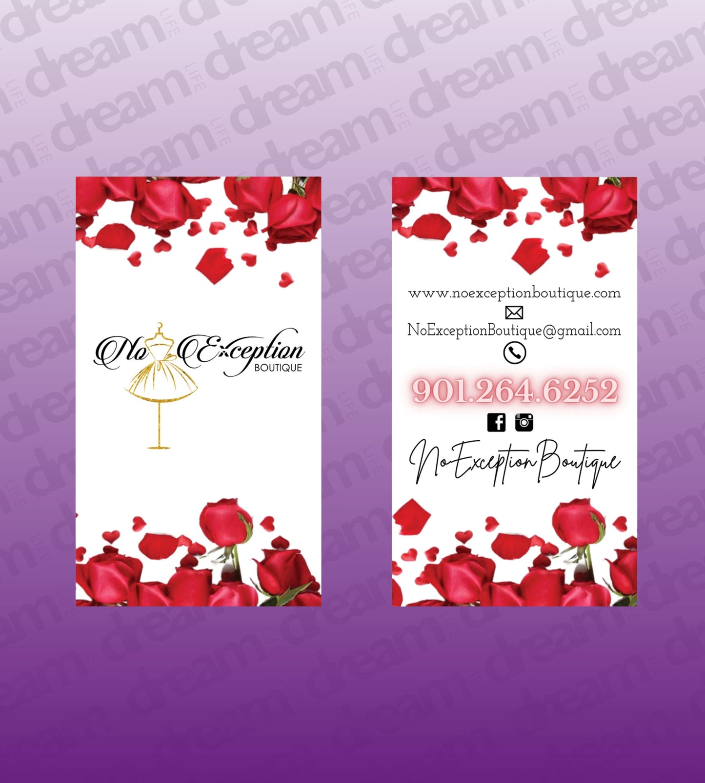 500 Custom Business Cards (Front & Back)