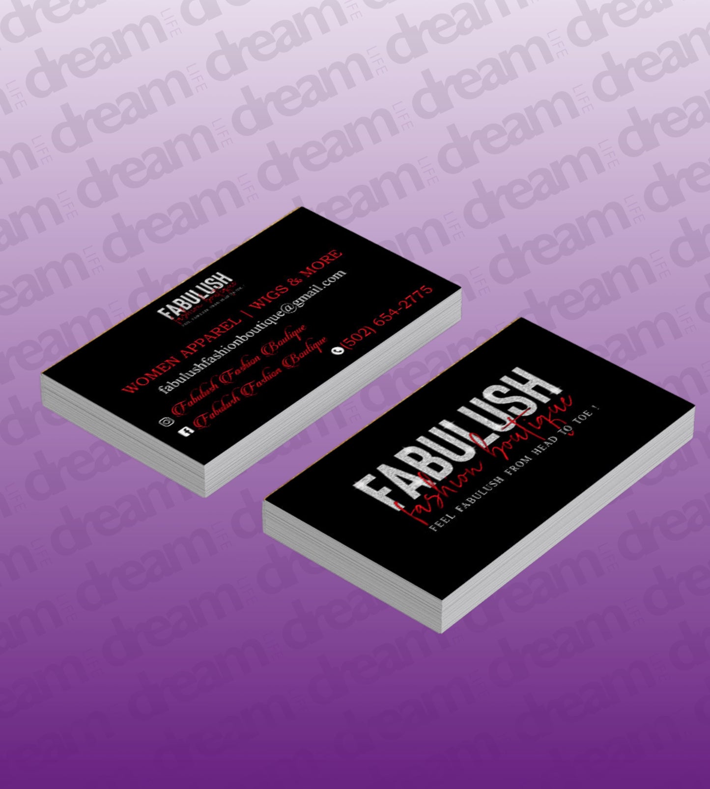 250 Custom Business Cards (Front & Back)