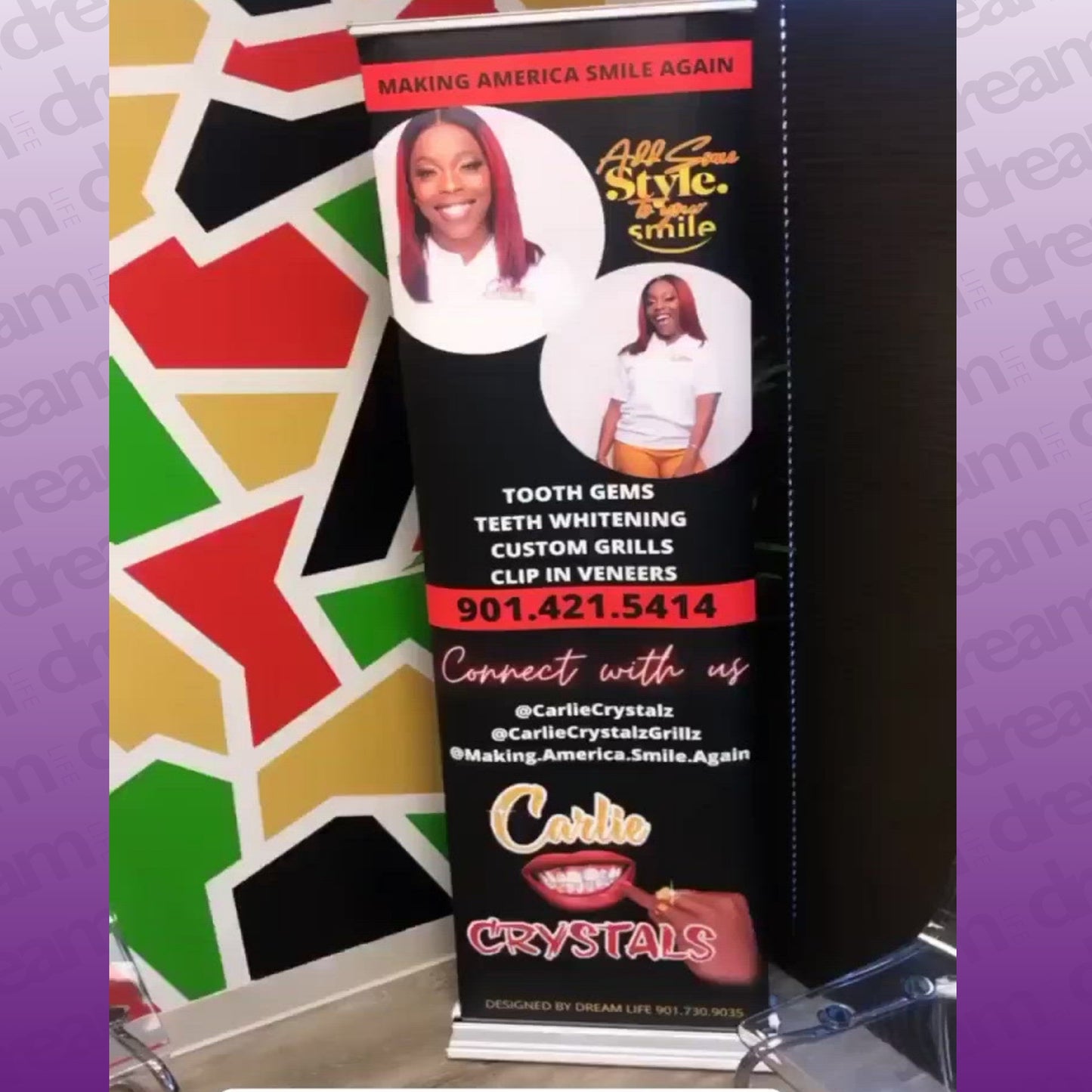 Custom Retractable Banners with Stand
