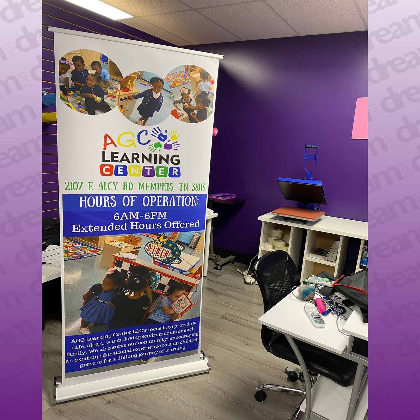Custom Retractable Banners with Stand