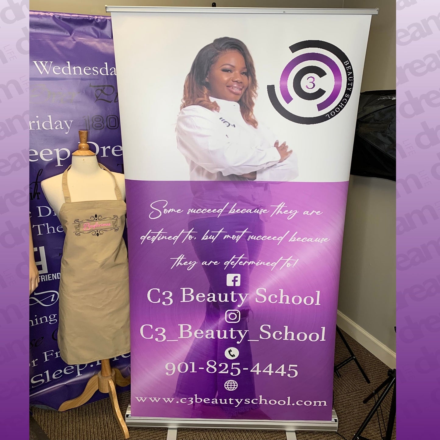 Custom Retractable Banners with Stand