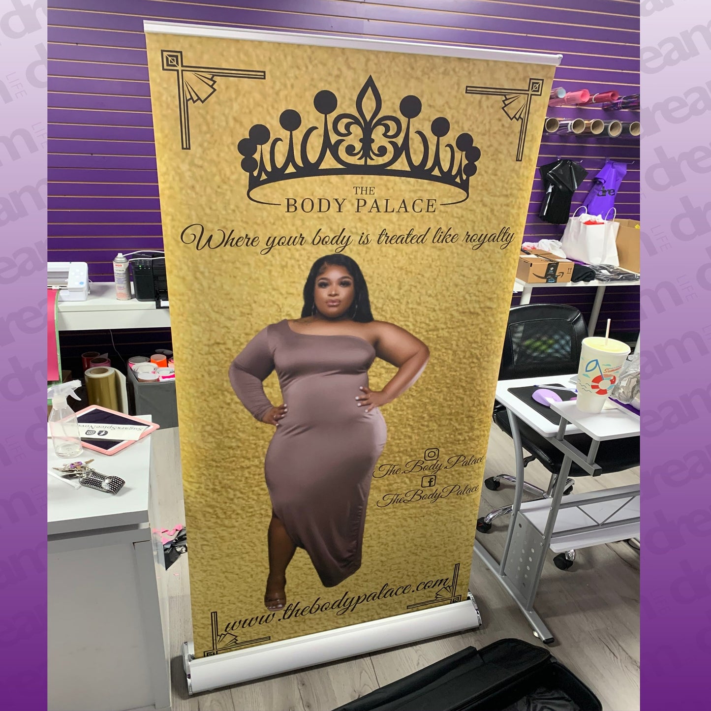 Custom Retractable Banners with Stand