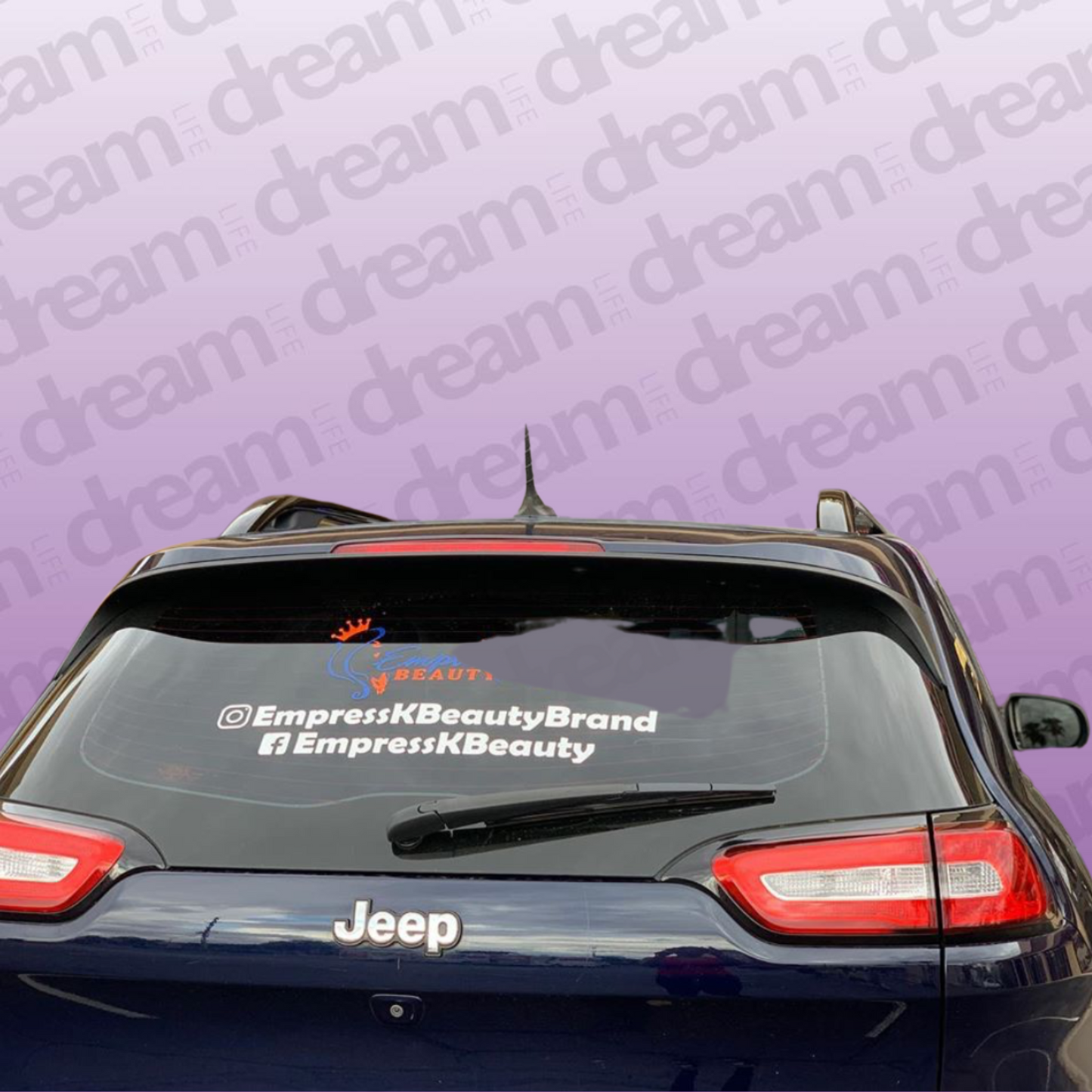 Custom Car or Trailer Decals with Installation