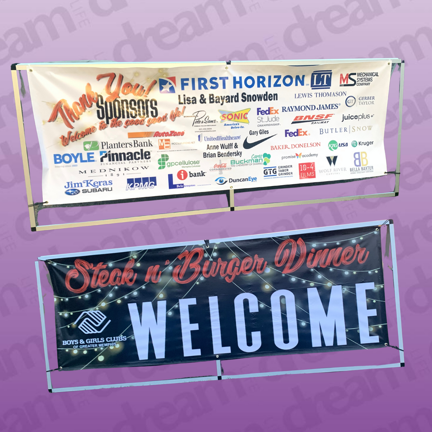 Custom Standard Banner