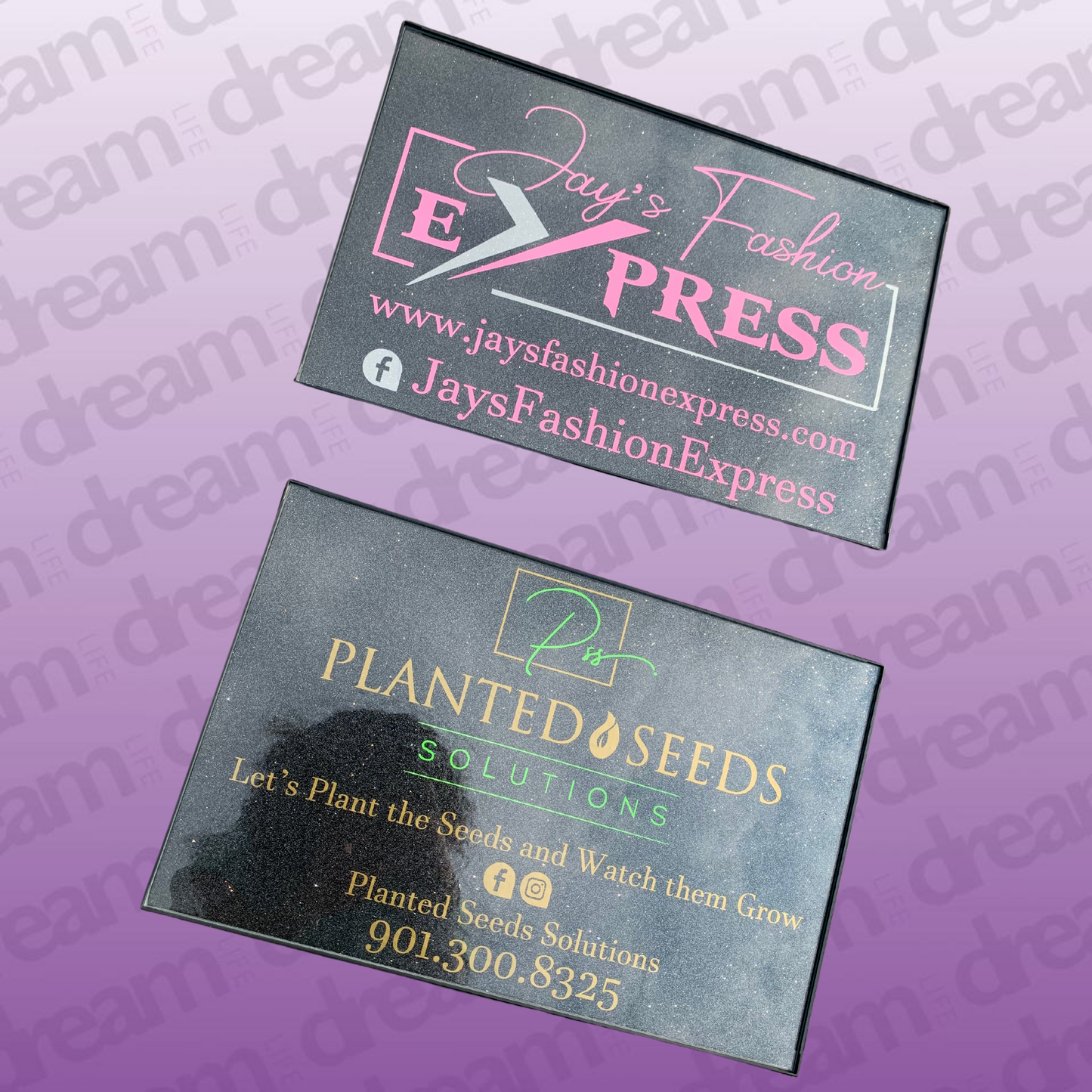 Custom Dream Exclusive Promo & Price Boards