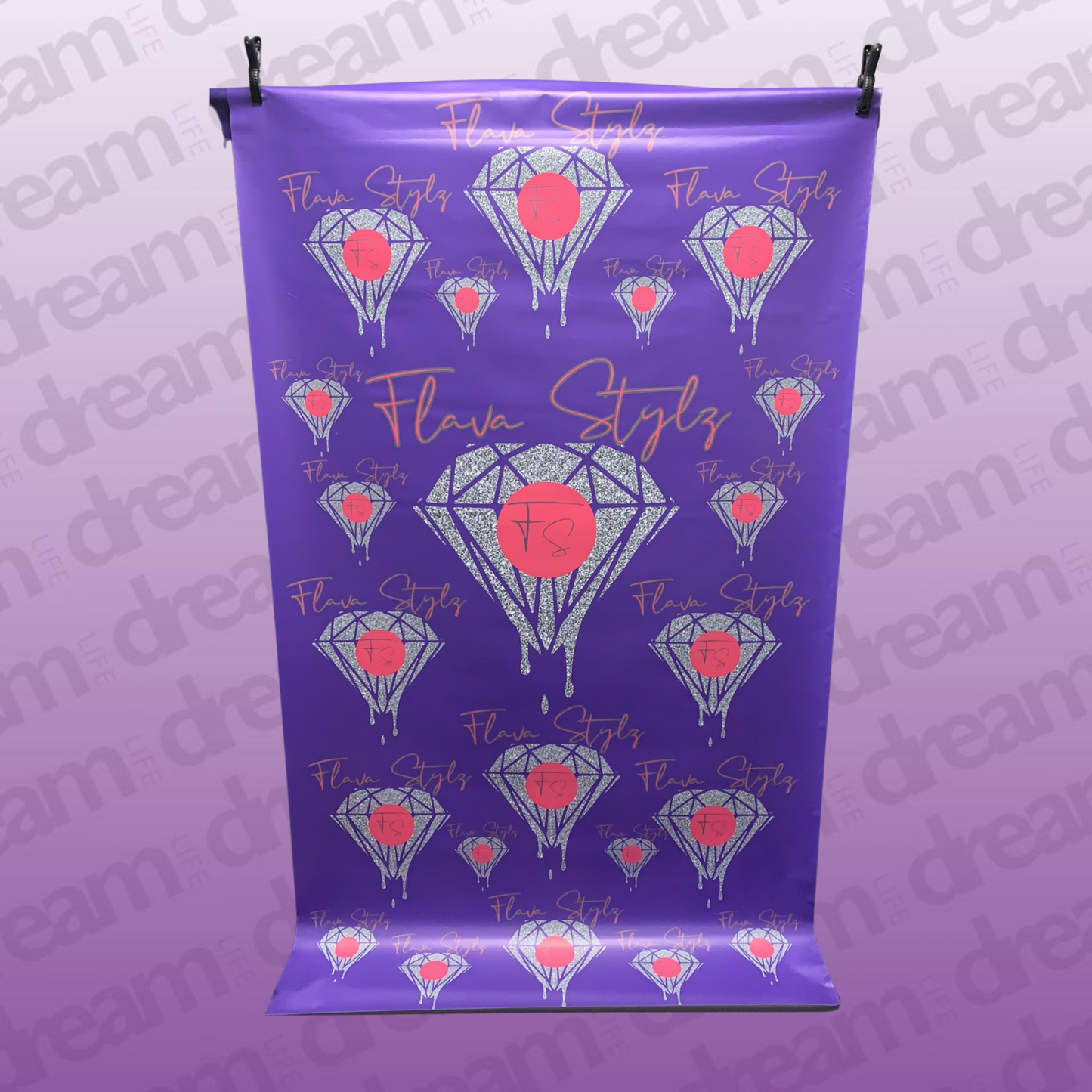 Custom Backdrop without Stand