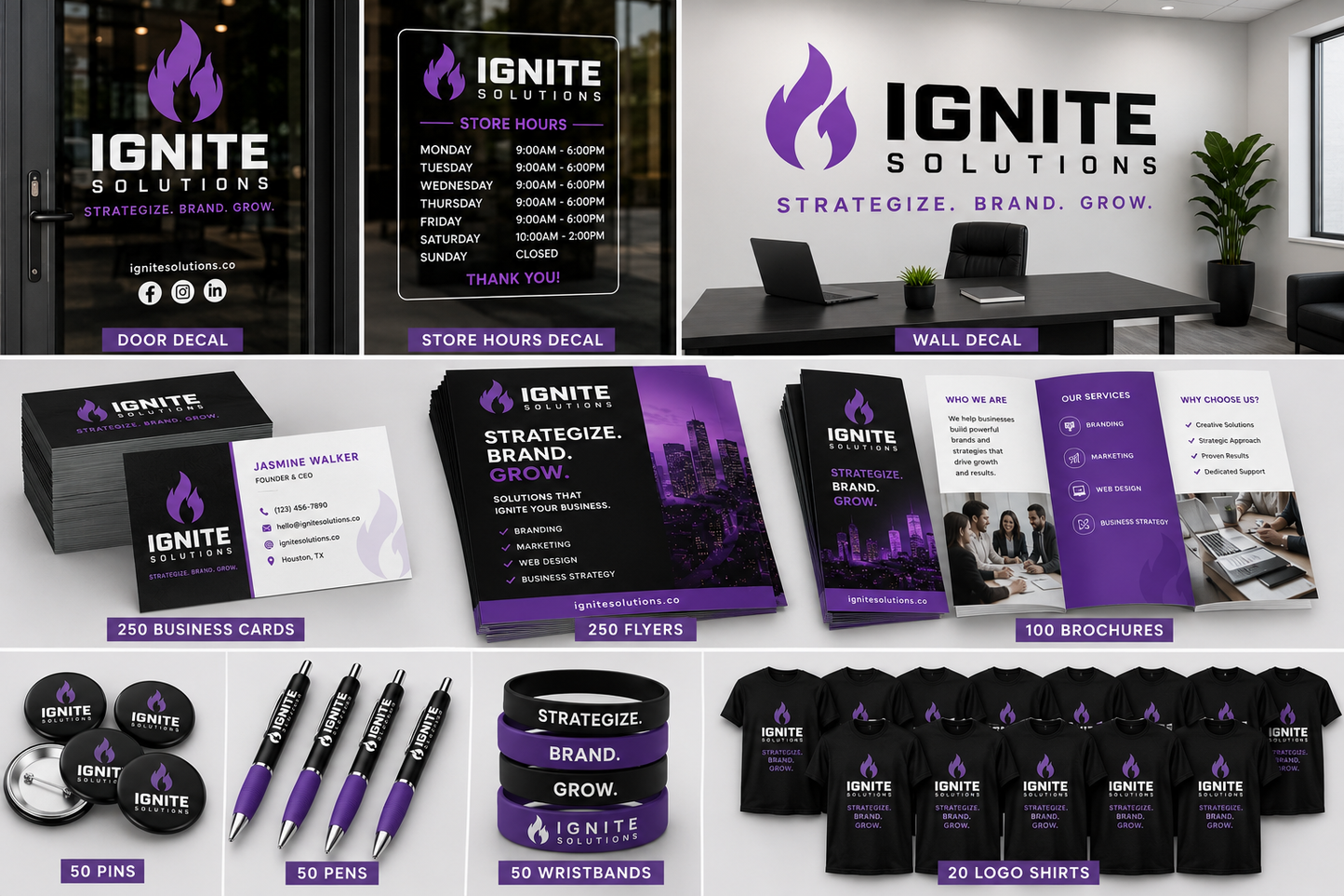 Feel the Brand Presence Package