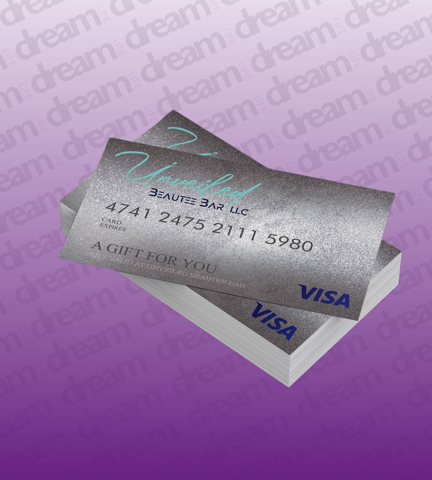 500 Custom Premium Business Cards Front & Back