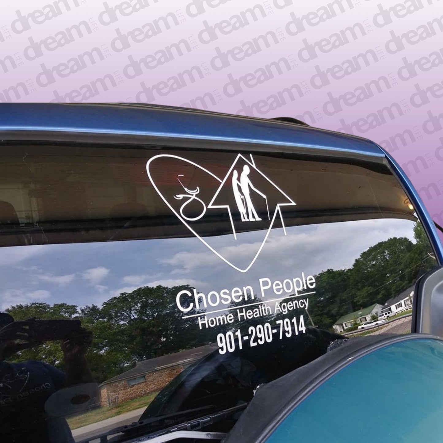 Custom Car or Trailer Decals with Installation