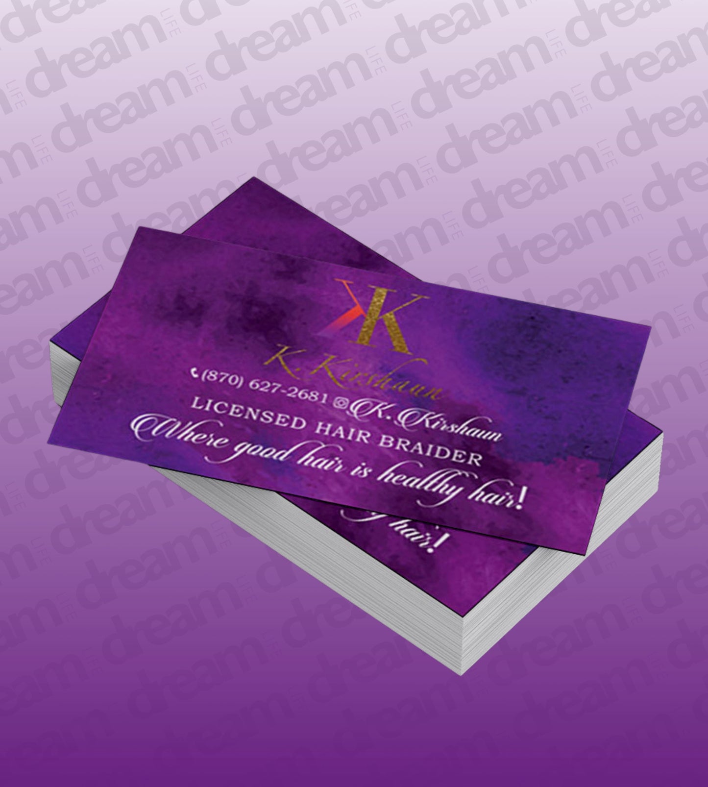 250 Custom Business Cards (Front Only)
