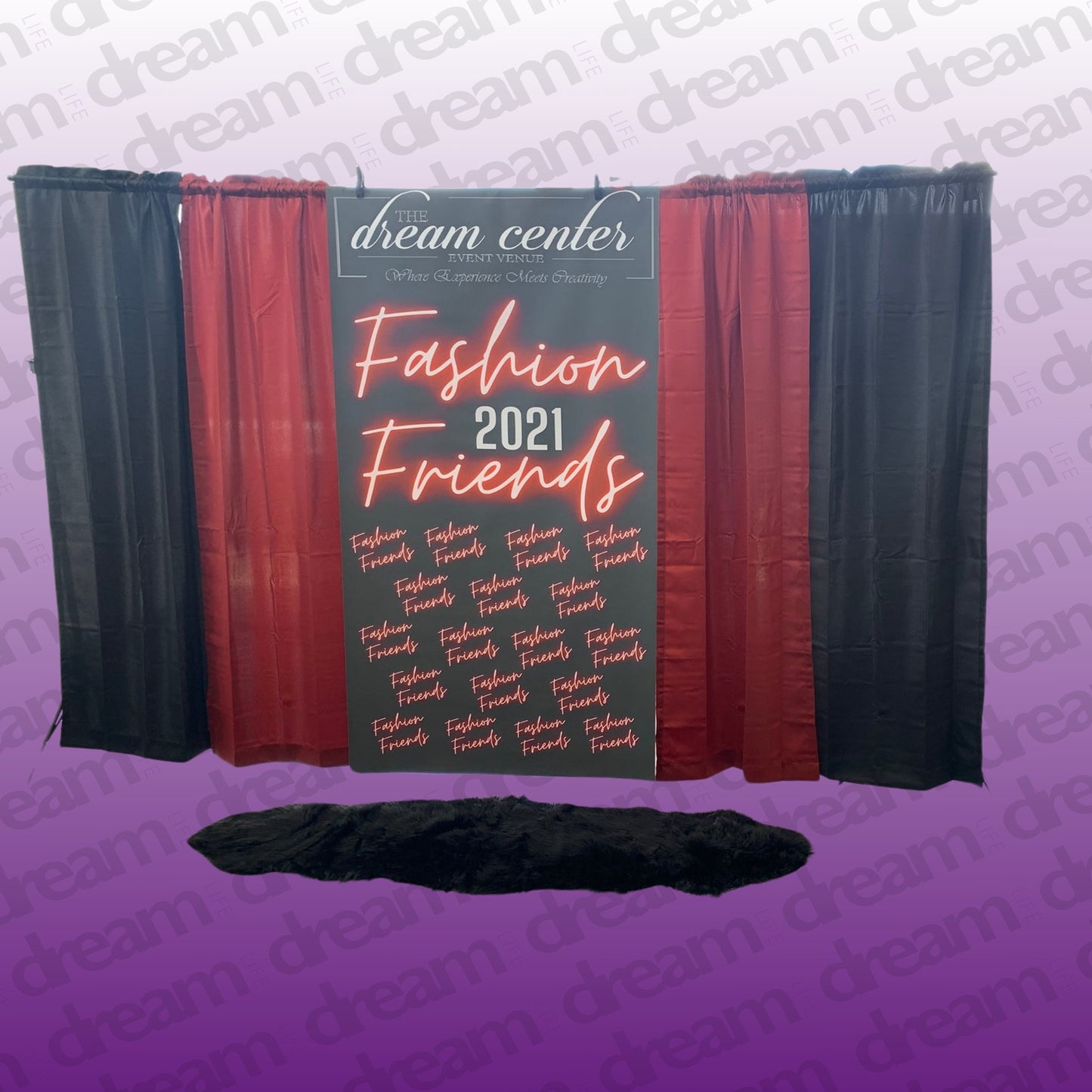 Custom Standard Backdrop with Stand