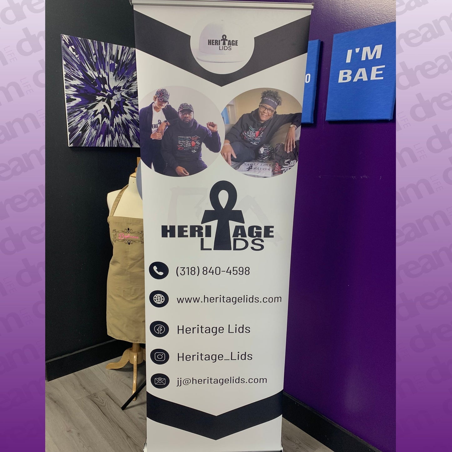 Custom Retractable Banners with Stand