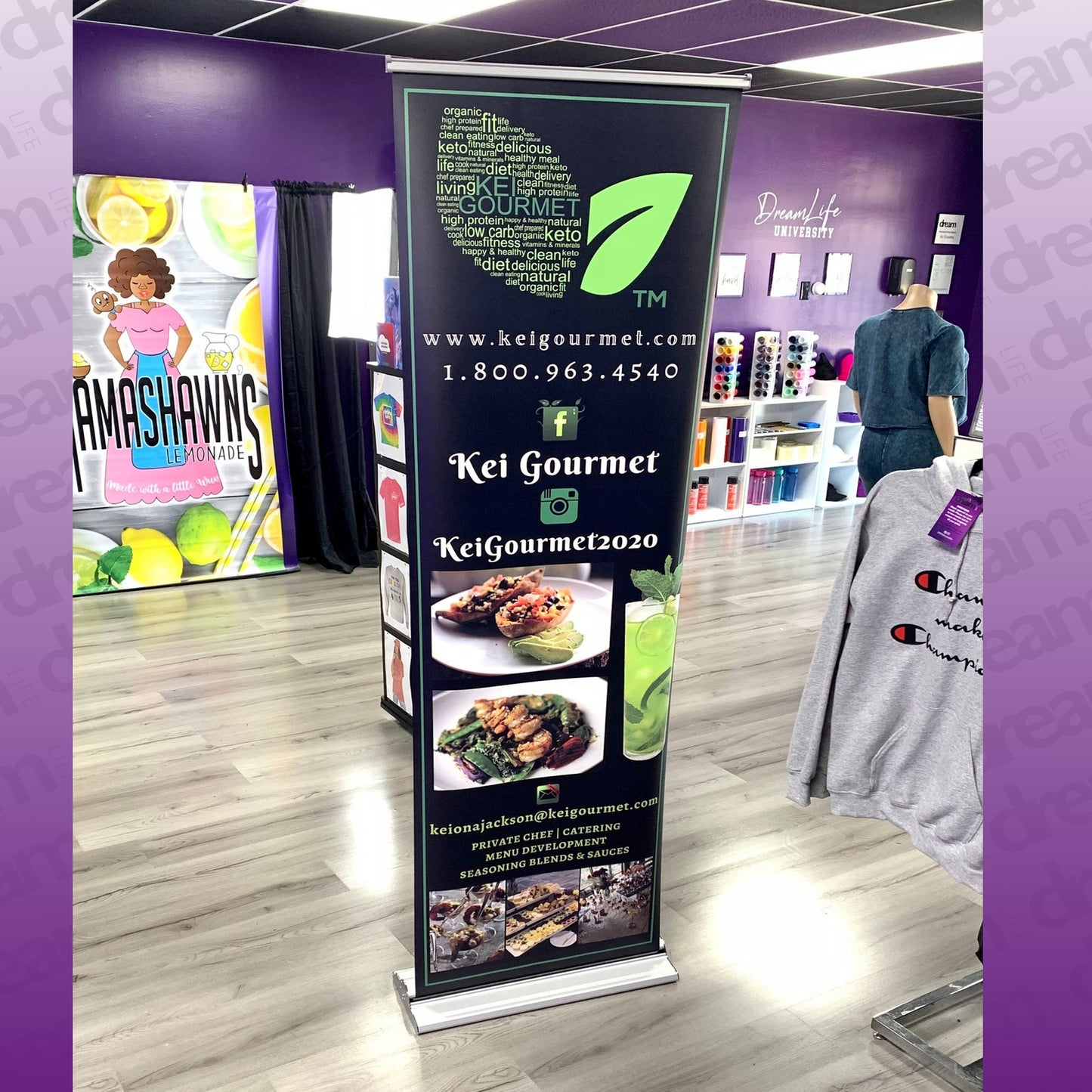 Custom Retractable Banners with Stand