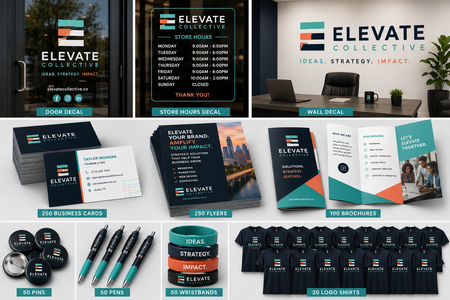 Feel the Brand Presence Package